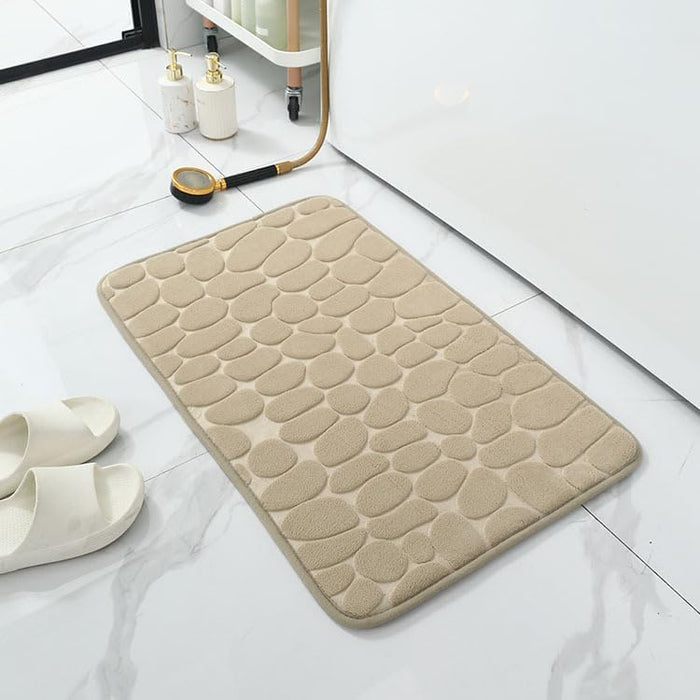 Ultra Absorbent Rug® - Alfombra con Relieve de Piedras de Lujo