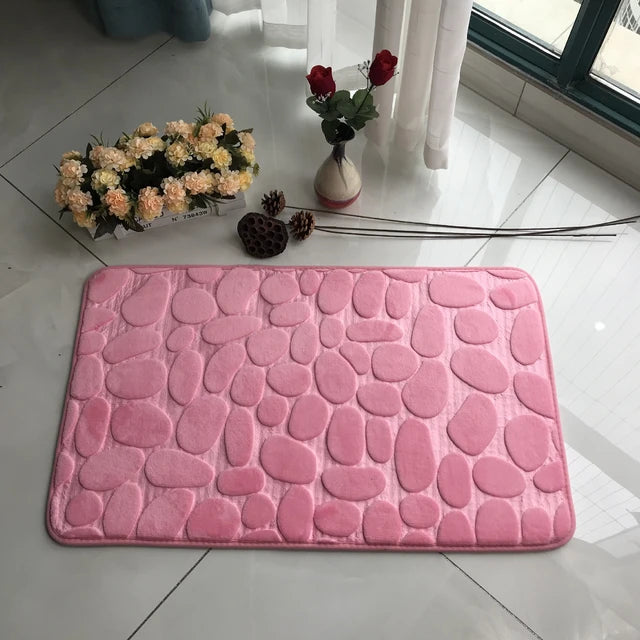 Ultra Absorbent Rug® - Alfombra con Relieve de Piedras de Lujo