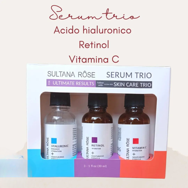 TRIO DE SERUM