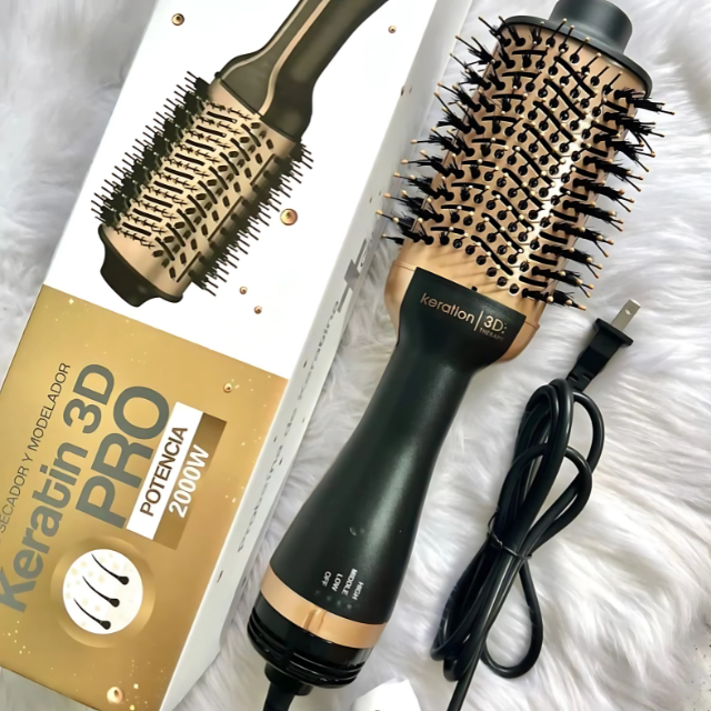 CEPILLO SECADOR KERATIN 3D PRO