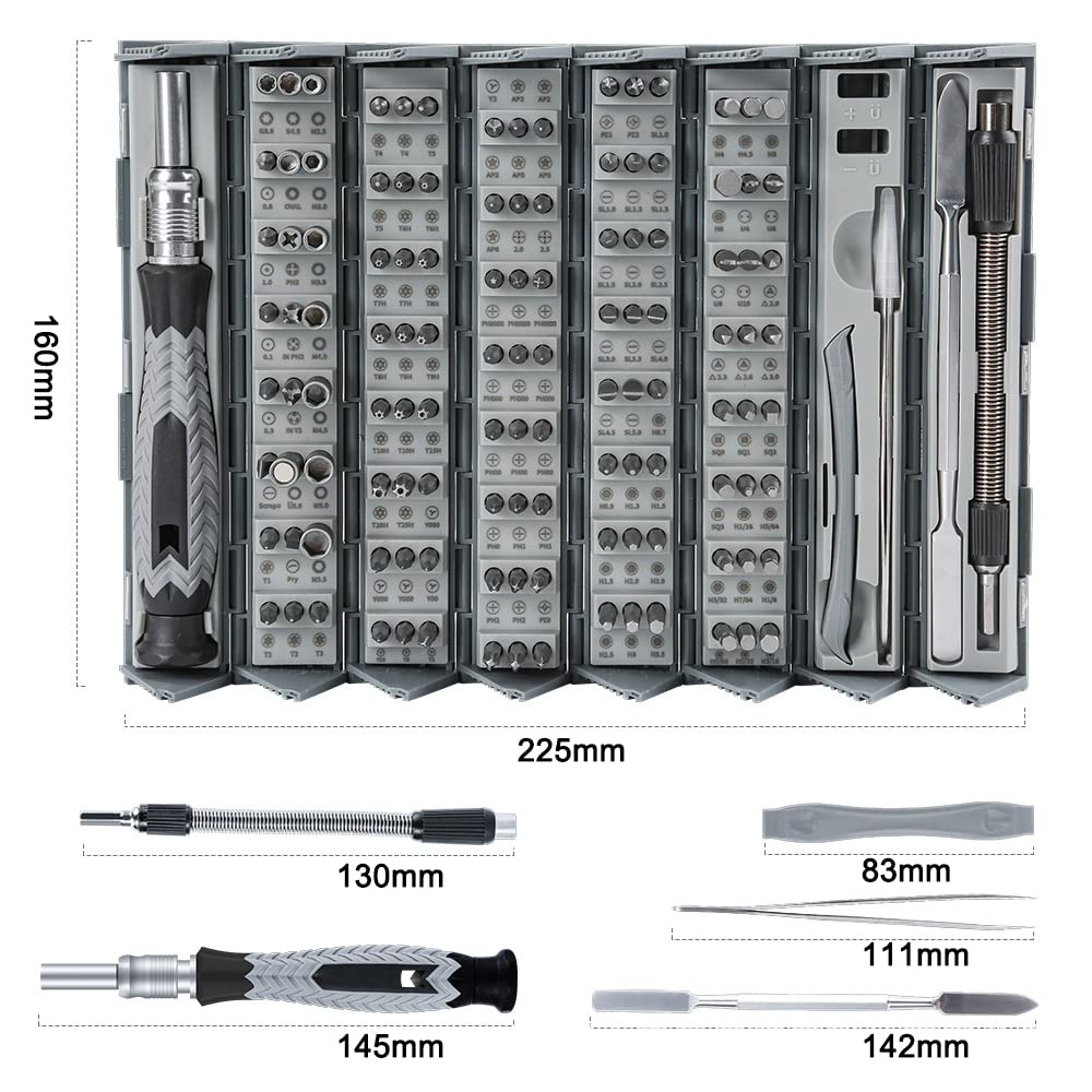 FixMaster - Set de 128 Destornilladores