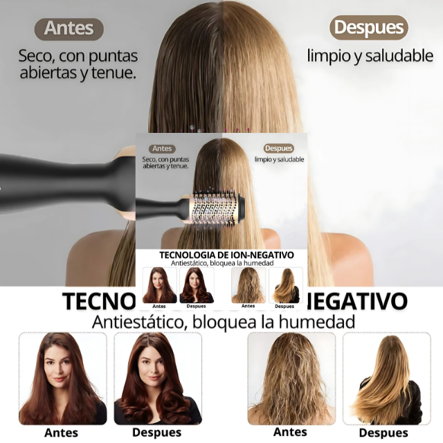 CEPILLO SECADOR KERATIN 3D PRO