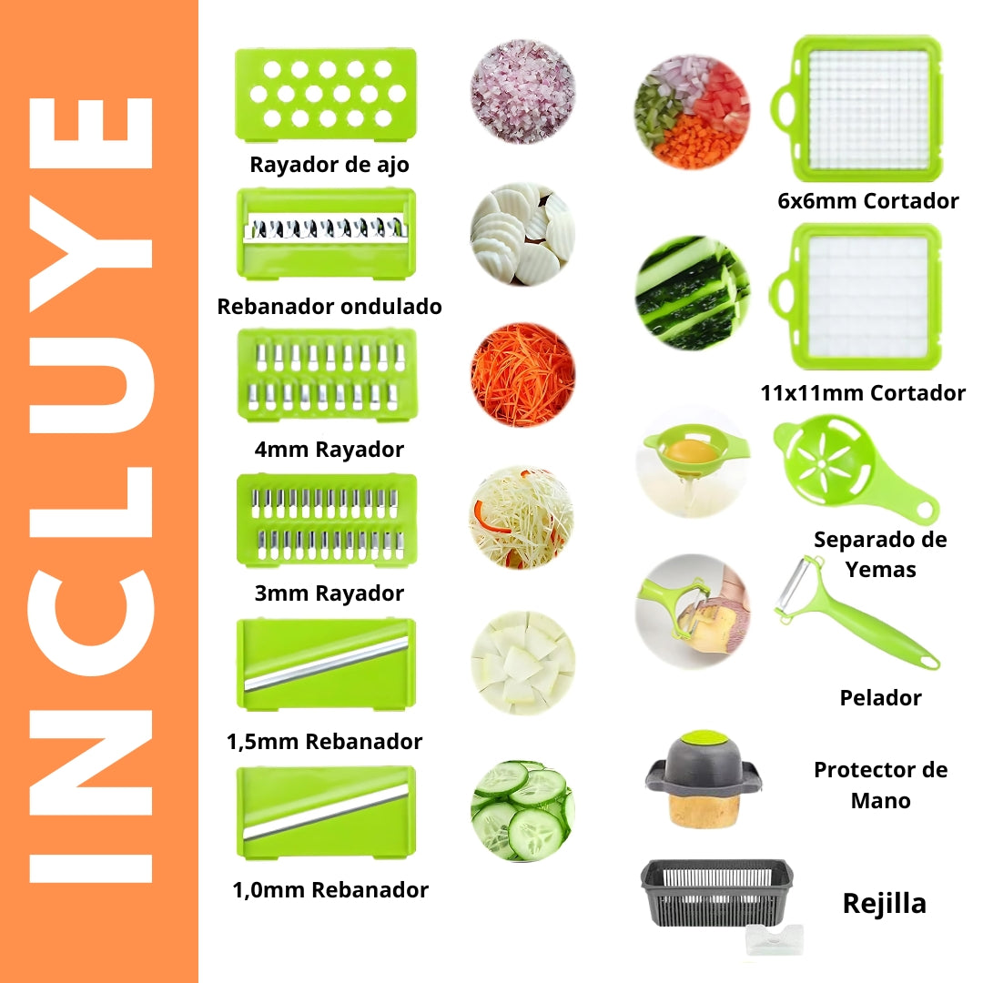 MAGIC SLICE- PICADORA 12 EN 1